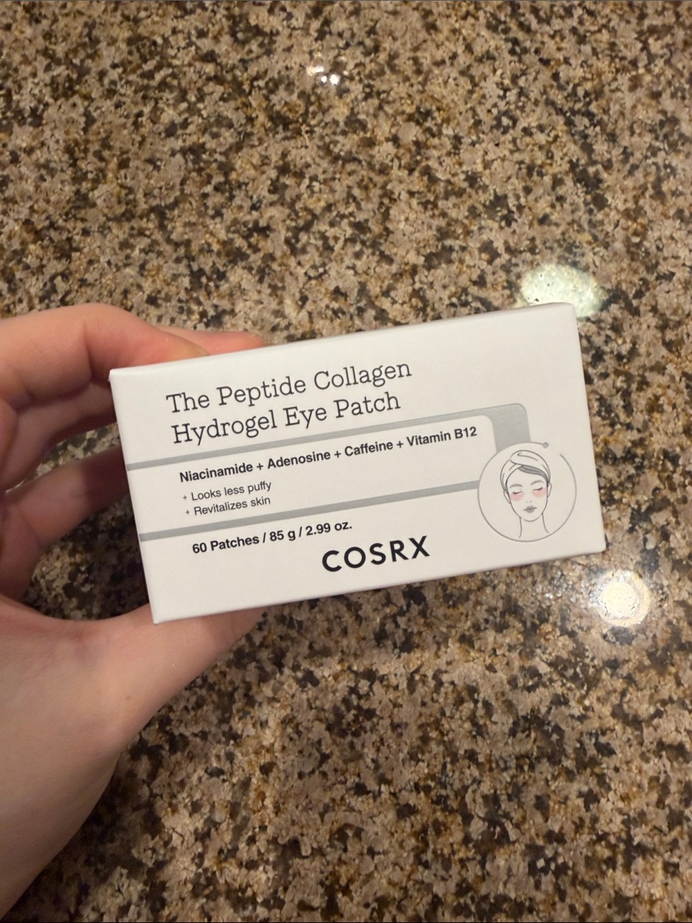 COSRX The Peptide Collagen Hydrogel Eye Patch - New Unopened